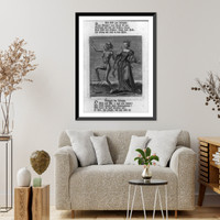 Der Tod zur K&ouml;nigin. Frau K&ouml;nigin! euer Freud ist aus, springet mit mir ins Todtenhaus,..Chovin s, Vintage Print