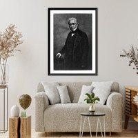 Historic Framed Print, Thomas Babington Macaulay, 1800-1859,  17-7/8" x 21-7/8"