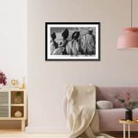 Nandi warriors, East Africa - 2 Classic, Antique Print