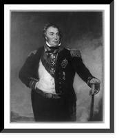 Historic Framed Print, Admiral Sir Charles Napier,  17-7/8" x 21-7/8"