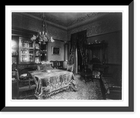 Historic Framed Print, [Barber house, Washington, D.C. - dining room],  17-7/8" x 21-7/8"