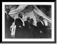 Pres. Theodore Roosevelt, Pres. Manuel Amador of Panama and others standing Classic, Antique Poster