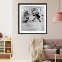 Scene in the throne room as Theodore relates his adventures"" Classic, Vintage Poster