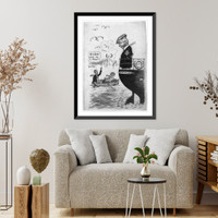 Hey! John! Give us a tow?, Vintage Print