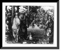 Historic Framed Print, The Baptism of Chirst in the Jordan,  17-7/8" x 21-7/8"