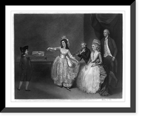 Historic Framed Print, Minuet,  17-7/8" x 21-7/8"