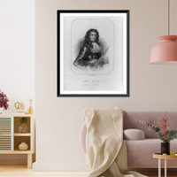 John Leslie, d. 1681, Vintage Print