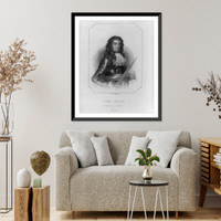 John Leslie, d. 1681, Vintage Print