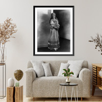 Historic Framed Print, Lotte Lehmann, 1888-1976,  17-7/8" x 21-7/8" Historic Framed Print, Lotte Lehmann, 1888-1976,  17-7/8" x 21-7/8"