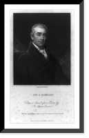 Historic Framed Print, Sir Samuel Romilly, 1757-1818 - 2,  17-7/8" x 21-7/8"