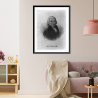 Historic Framed Print, Oliver Ellsworth, 1745-1807 - 2,  17-7/8" x 21-7/8"