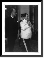 American Under Secretary of State Sumner E. Welles and Herman G&ouml;ring in Carinhall - Welles and G&ouml;ring walking together, three-quarter length, Historic Reproduction
