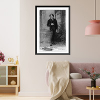 Oscar Wilde.Sarony. - 9, Antique Print