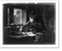Faust in his library, Antique Wall Art