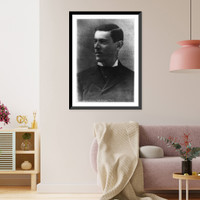 Historic Framed Print, Woodrow Wilson, 1856-1924 - 6,  17-7/8" x 21-7/8"