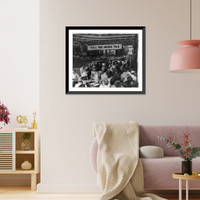 Historic Framed Print, Times Square theater marquees,  17-7/8" x 21-7/8"