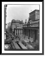 Forty Second St. looking West from Grand Central Station, Vintage Poster