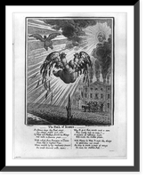 The fall of Icarus, Antique Poster