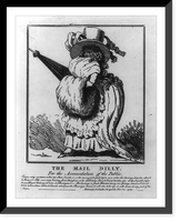 The mail dilly. For the accomodation of the public, Historic Print