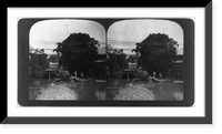 Historic Framed Print, On of the numberous canals in Manila, Philppine Islands,  17-7/8" x 21-7/8"