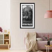 Historic Framed Print, Naches" or "Wei-chi-ti"",  17-7/8" x 21-7/8" Historic Framed Print, Naches" or "Wei-chi-ti"",  17-7/8" x 21-7/8"