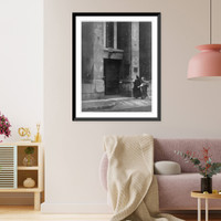 Page proof of 2 nuns on street, New Orleans, Vintage Poster