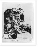 Thomas committee members beating and chaining a man labeled Movies"", Antique Wall Art
