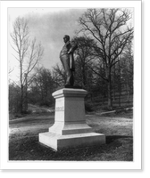 Borglum statue of Robert Green Ingersoll at Peoria, Ill, Historic Reproduction