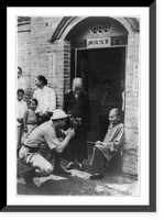 Mr. Harrison Forman photographing Kaifeng Jews, Antique Poster