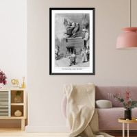 You feels de fleas a bitin', Brer Wolf"", Antique Poster