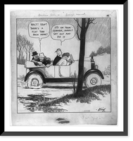 Gasoline Alley. Walt! Stop! There's a flat tire back here!"" Classic, Antique Wall Art