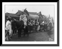 Historic Framed Print, Queen's funeral, Korea,  17-7/8" x 21-7/8"