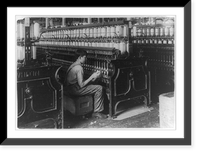 King Philip Spinning room. Oiler Boy - Oils all the spindles in this room. George Courtemonds, 114 Kellogg St. October 3, 1915, 14 years old. Location: Fall River, Massachusetts.Lewis W. Hine. Clas