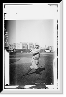 Historic Framed Print, Pete Compton, St. Louis AL, at Hilltop Park, NY (baseball),  17-7/8" x 21-7/8"