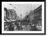 Regent Street, London Classic, Vintage Poster