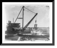 Historic Framed Print, [Raising the wreck of the U.S.S. MAINE in Havana harbor] - 8,  17-7/8" x 21-7/8"