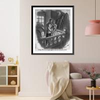 Darling, this is our last night together. Tomorrow my hay fever starts"", Antique Print