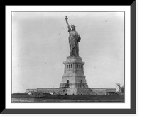 Historic Framed Print, Statue of Liberty, New York City,  17-7/8" x 21-7/8"