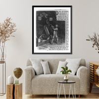 Historic Framed Print, Ringing of the bell, July 4, 1776,  17-7/8" x 21-7/8"