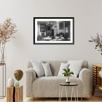 Historic Framed Print, [Treasury Department - Secretary of the Treasury Department's office],  17-7/8" x 21-7/8"