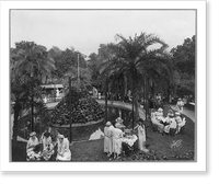Jewel Box Tea Garden, Tampa, Florida, Historic Reproduction