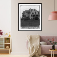 Abraham Lincoln's summer home, Washington, D.C, Vintage Print