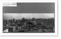 Historic Framed Print, Business District, San Francisco, California,  17-7/8" x 21-7/8"