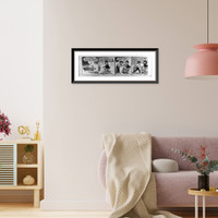 Luke Whoozis. He's late tonight, I hope nothing has happened to him, here he comes now!"", Historic Print