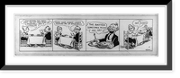 Historic Framed Print, Knott Wright. Stop reading that paper!"",  17-7/8" x 21-7/8"