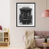 The New Oriental Limited Great Northern Railway: The deeply recessed observation platform, Historic Print