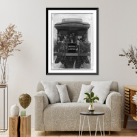 The New Oriental Limited Great Northern Railway: The deeply recessed observation platform, Historic Print