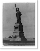 Historic Framed Print, Statue of Liberty, N.Y.,  17-7/8" x 21-7/8"