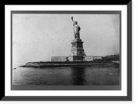 Historic Framed Print, Statue of Liberty, New York City - 3,  17-7/8" x 21-7/8"