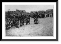 Historic Framed Print, Snake dance at Oraibe, [New Mexico],  17-7/8" x 21-7/8"